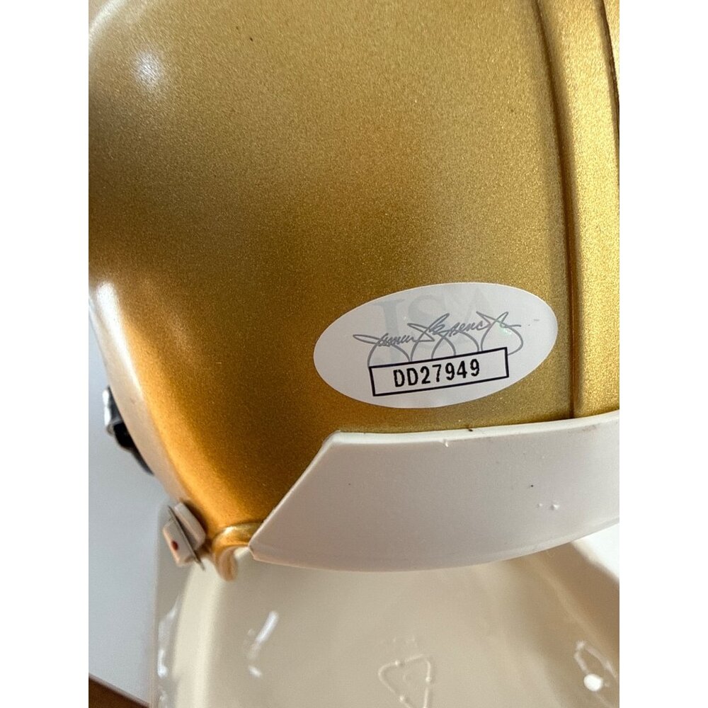 Calvin Johnson Signed Mini Helmet Georgia Tech Yellow Jackets Riddell JSA COA - Picture 2 of 10